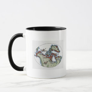 Taza Ilustracion del territorio del Inuit