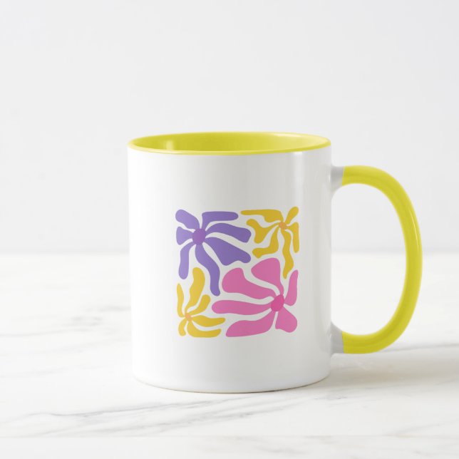 Taza Ilustración floral (Derecha)