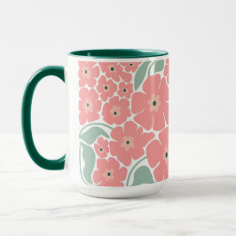 Taza Ilustración floral