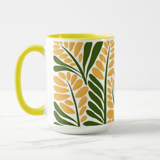 Taza Ilustración floral (Izquierda)