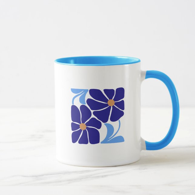 Taza Ilustración floral (Derecha)