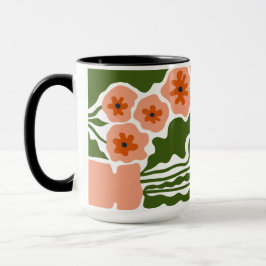 Taza Ilustración floral