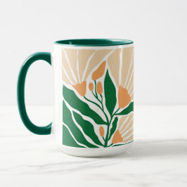 Taza Ilustración floral