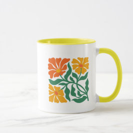 Taza Ilustración floral