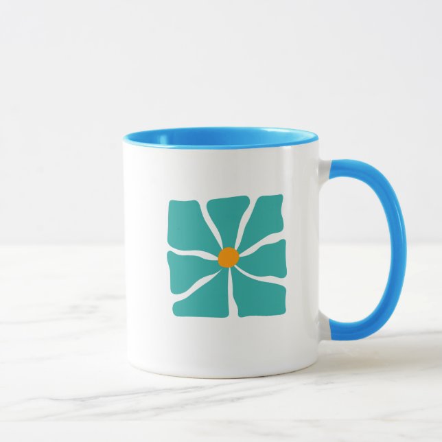Taza Ilustración floral (Derecha)