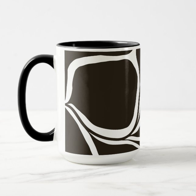 Taza Ilustración floral (Izquierda)