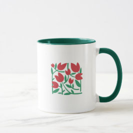 Taza Ilustración floral