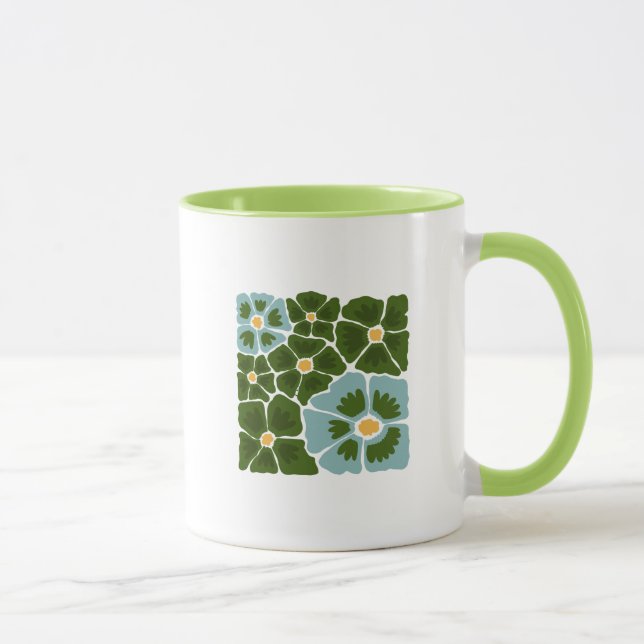 Taza Ilustración floral (Derecha)