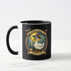 Taza Ilustración gráfica de Halloween de Ganso Espeluzn