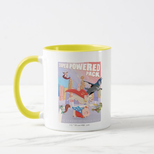Taza Ilustracion Metropolis de Pack Super Powered (Izquierda)