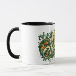 Taza Ilustracion navideño feroz