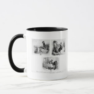 Taza Ilustracion para 'el lobo y el Lambb