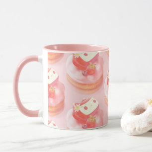 Taza Ilustracion Strawberry Tart