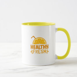 Taza Ilustración tipográfica de arte