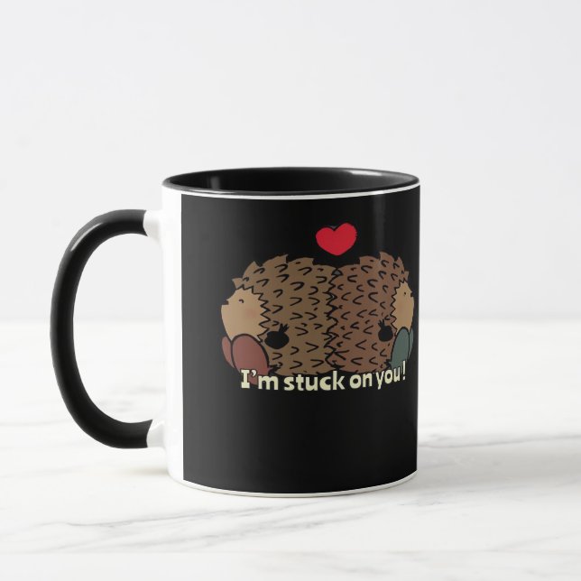 Taza Im Stuck On You Timeless Romantic Design  (Izquierda)