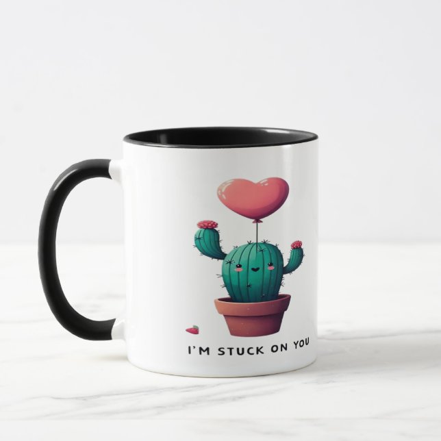 Taza Im Stuck On You Timeless Romantic Style  (Izquierda)