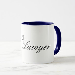Taza im un abogado mug