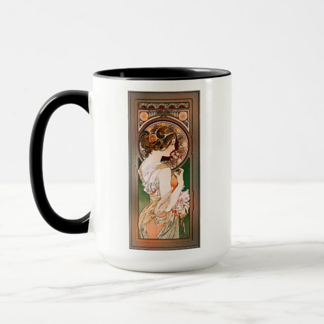 Taza Imagen de Alphonse Mucha (Izquierda)