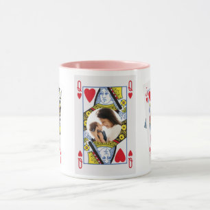 Taza Imagen de la Reina de los Corazones - Regalo de Dí