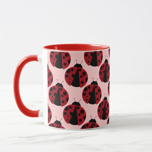 Taza imagen de ladybug (Izquierda)
