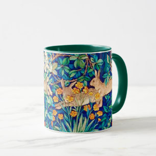 Taza Imagen de William Morris "Two Hares"
