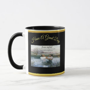 Taza Imagen dos del bautismo del Jesucristo