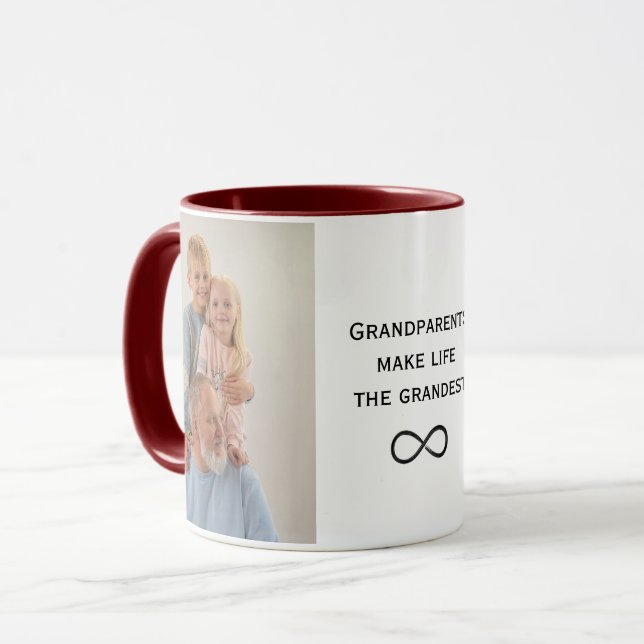 Taza Imagen personalizada - Imagen Personalizado y text (Anverso izquierdo)