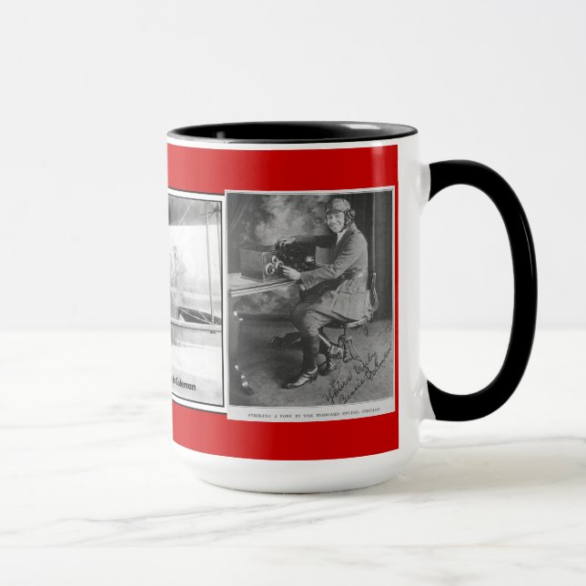 Taza Imágenes de Bessie Coleman (Derecha)