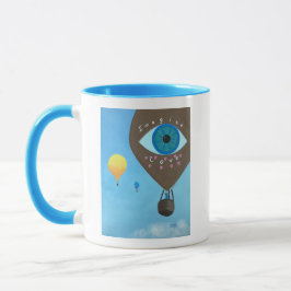 Taza Imagine Love, Hot Air Balloons, Mugs