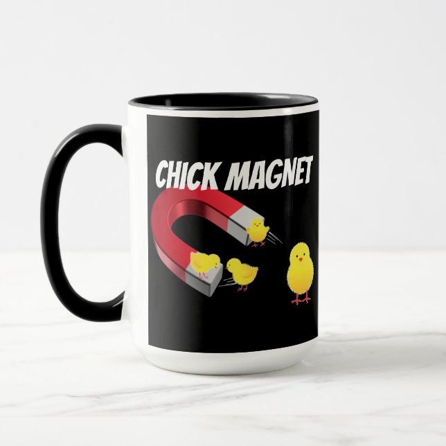 Taza Imán de CHICAS (Izquierda)
