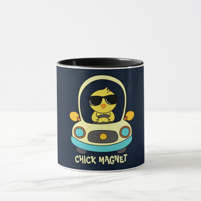 Taza Imán de Pascua para Chicas (Centro)
