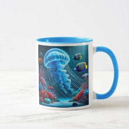 Taza Immersion au cœur des fonds marins.