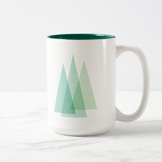 Taza imperecedera del día de fiesta del árbol de (Derecha)