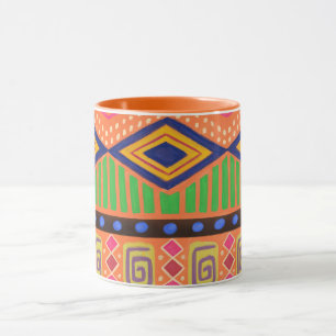 Taza Impresión Africana