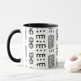Taza Impresión africana