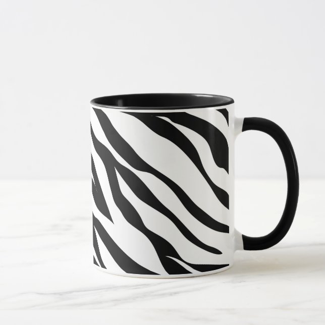 Taza Impresión animal - cebra (Derecha)