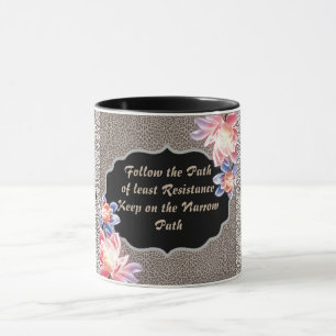 Taza Impresión animal de dos tonos seguir el trazado d