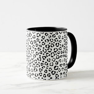 Taza Impresión animal en B&W