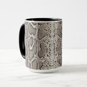 Taza Impresión de animales de piel de serpiente