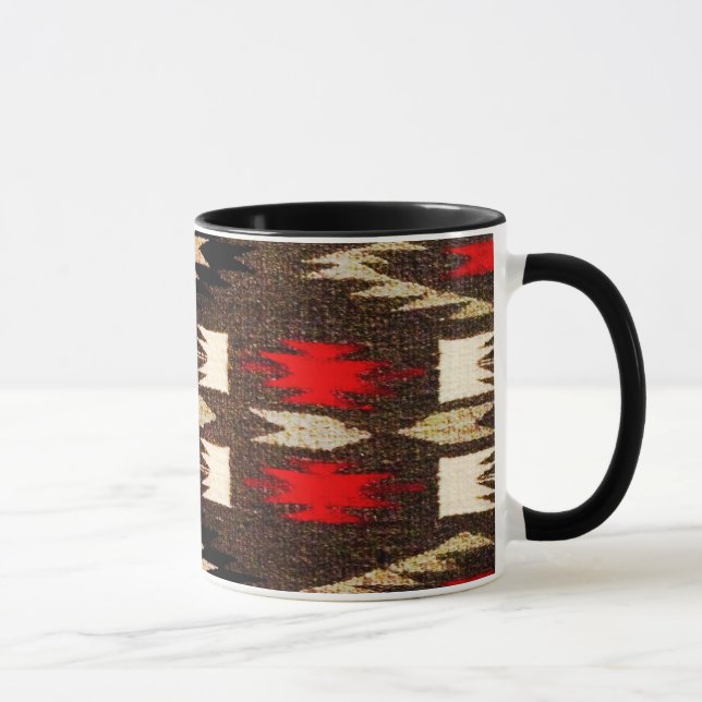 Taza Impresión de diseño tribal nativo americano (Derecha)