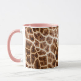 Taza Impresión de la jirafa de Safari