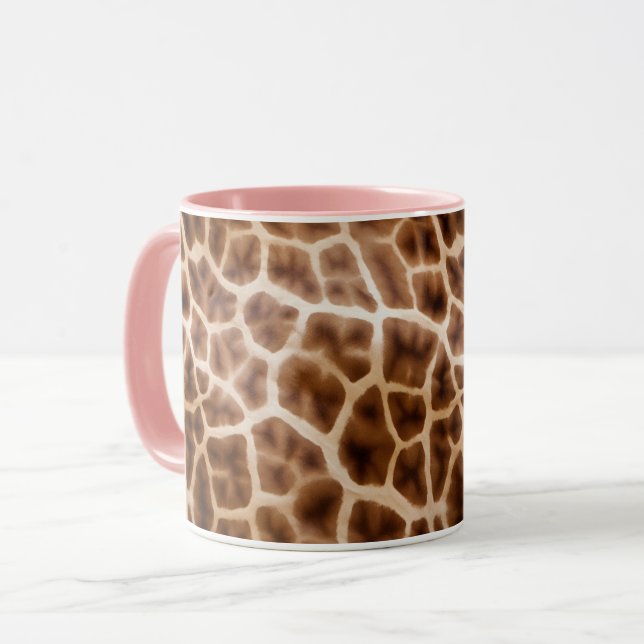 Taza Impresión de la jirafa de Safari (Anverso izquierdo)