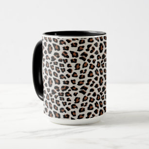 Taza Impresión de leopardo