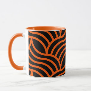 Taza Impresión de patrón Art Nouveau