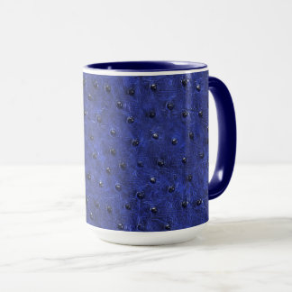 Taza Impresión de piel de avestruz