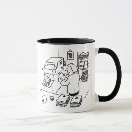 Taza Impresión de taller de trabajo o impresión de impr