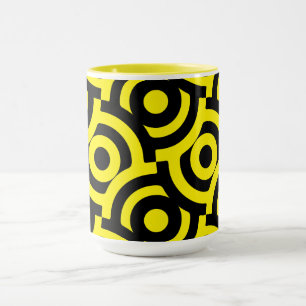 Taza Impresión decorativa de tejidos de Damasco
