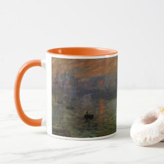 Taza Impresión del amanecer por Claude Monet, arte vint