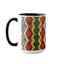 Impresión tribal rasta