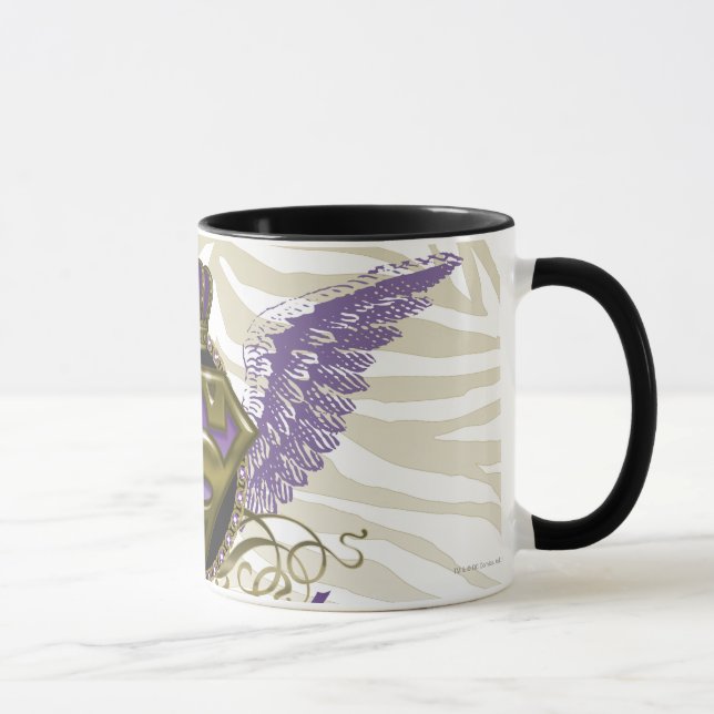 Taza Impresión Zebra Supergirl (Derecha)